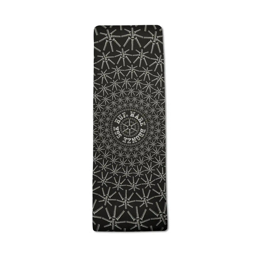 HUF Bronze Hufware Yoga Mat, black - Tiki Room Skateboards - 1