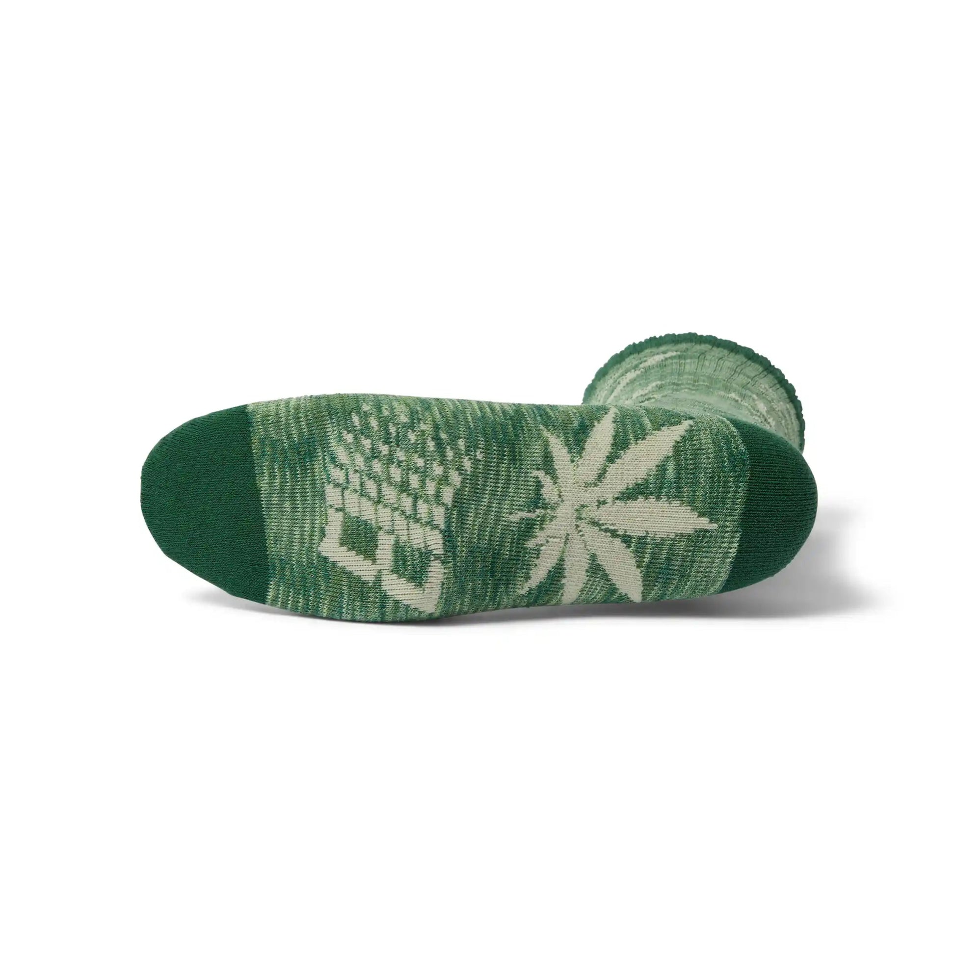 HUF Huf X Bronze Plantlife Marled Sock, green - Tiki Room Skateboards - 2