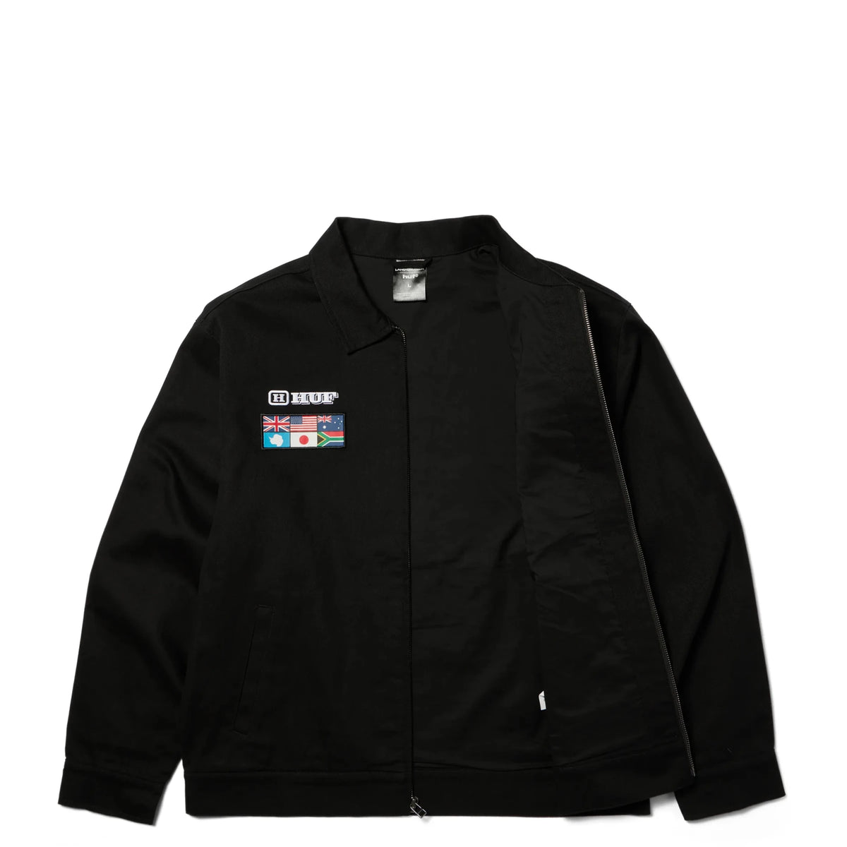 HUF Land Cruiser World Tour Jacket, black - Tiki Room Skateboards - 6