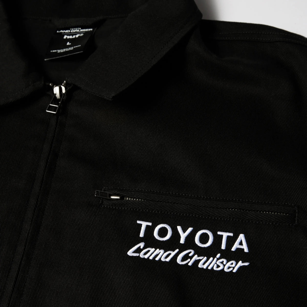 HUF Land Cruiser World Tour Jacket, black - Tiki Room Skateboards - 7