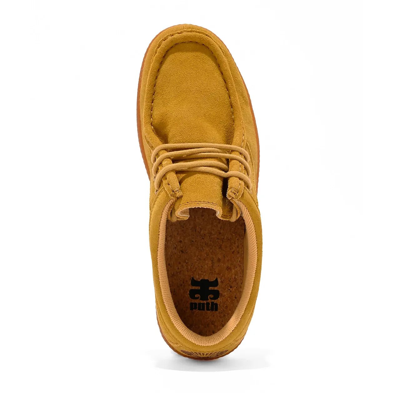 I - Path Cats Low, buttersoft wheat suede - Tiki Room Skateboards - 3