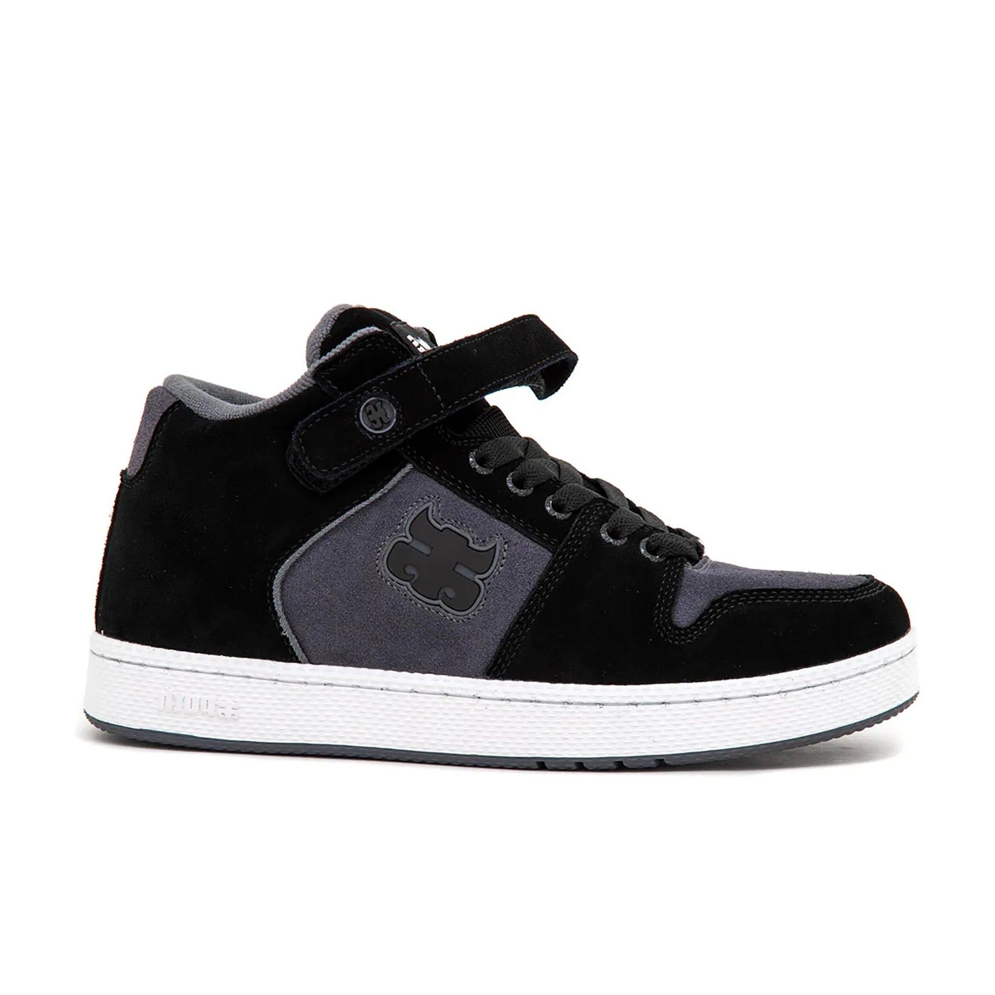 I - Path Grasshopper, black/grey suede - Tiki Room Skateboards - 1