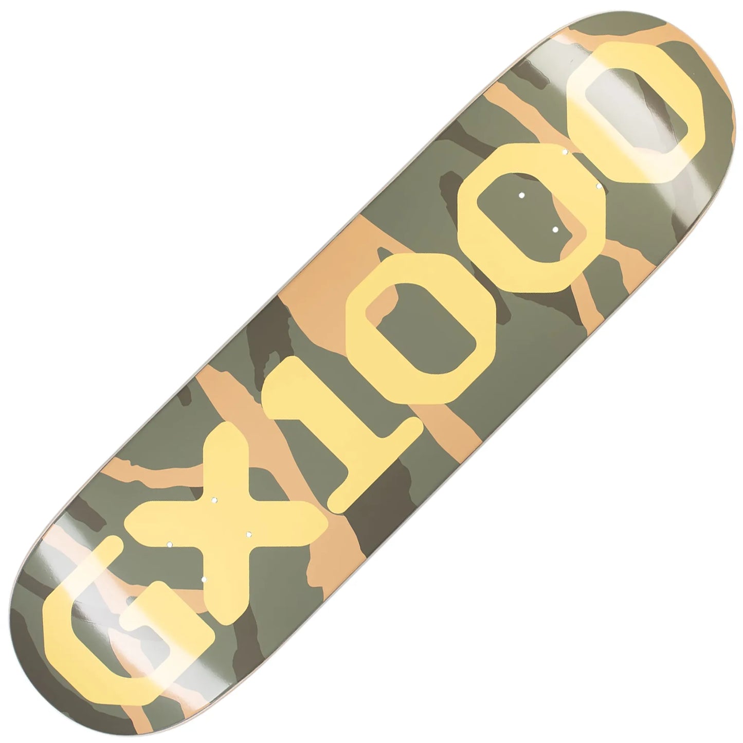 GX1000 OG Logo Camo Yellow (8.5") — available at TIKI ROOM