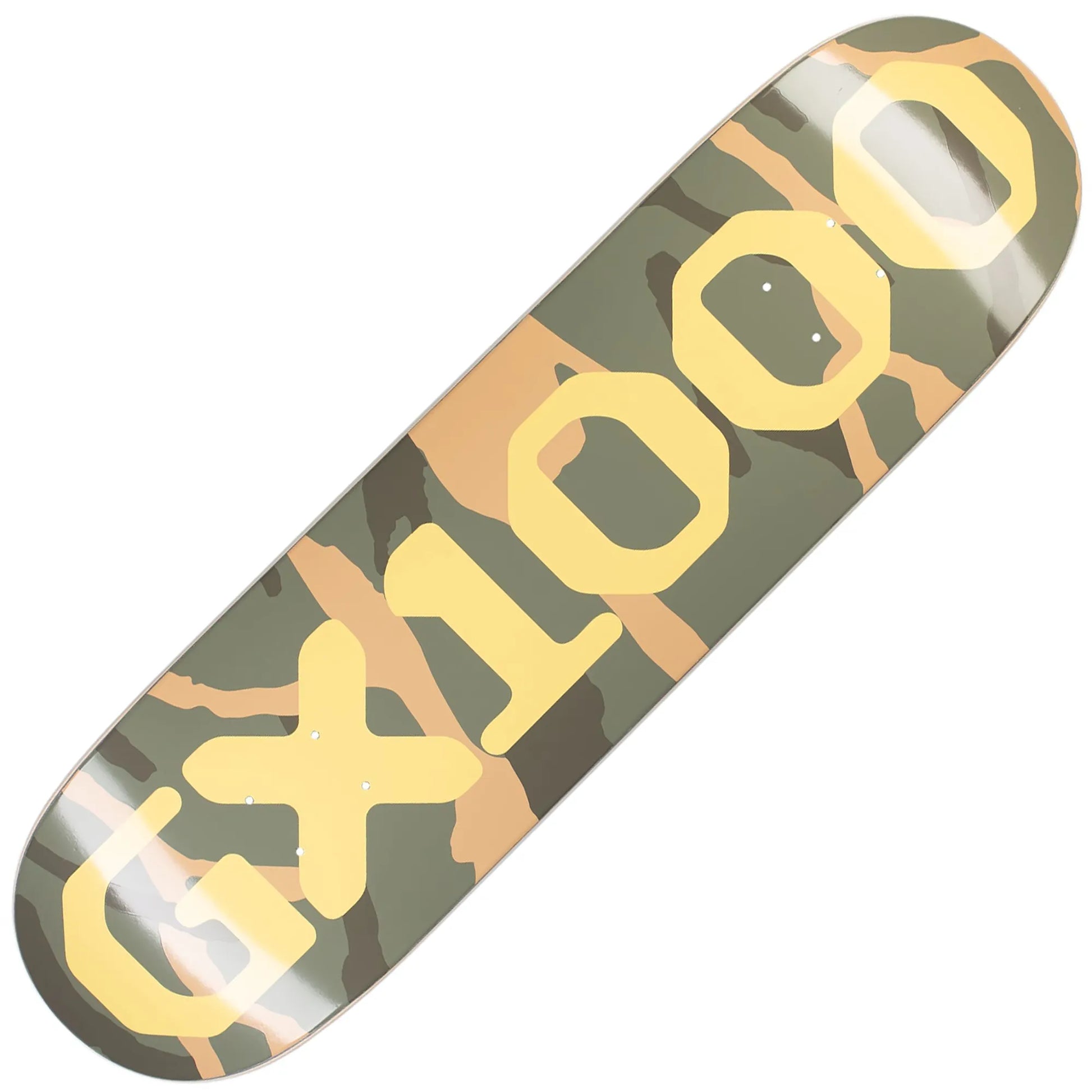 GX1000 OG Logo Camo Yellow (8.5") — available at TIKI ROOM