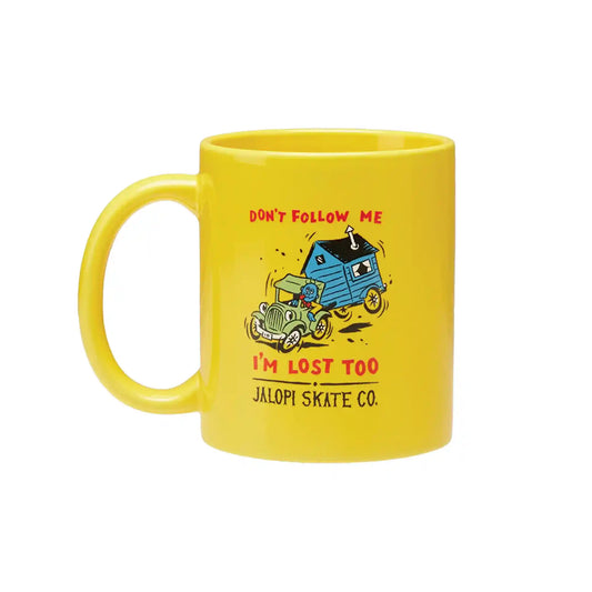 Anti Hero Jalopi Lost Coffee Mug, yellow