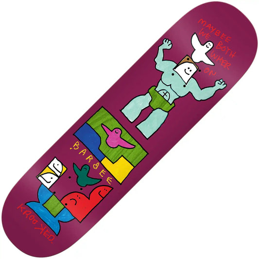 Krooked Barbee We Deck (8.75”) - Tiki Room Skateboards - 1