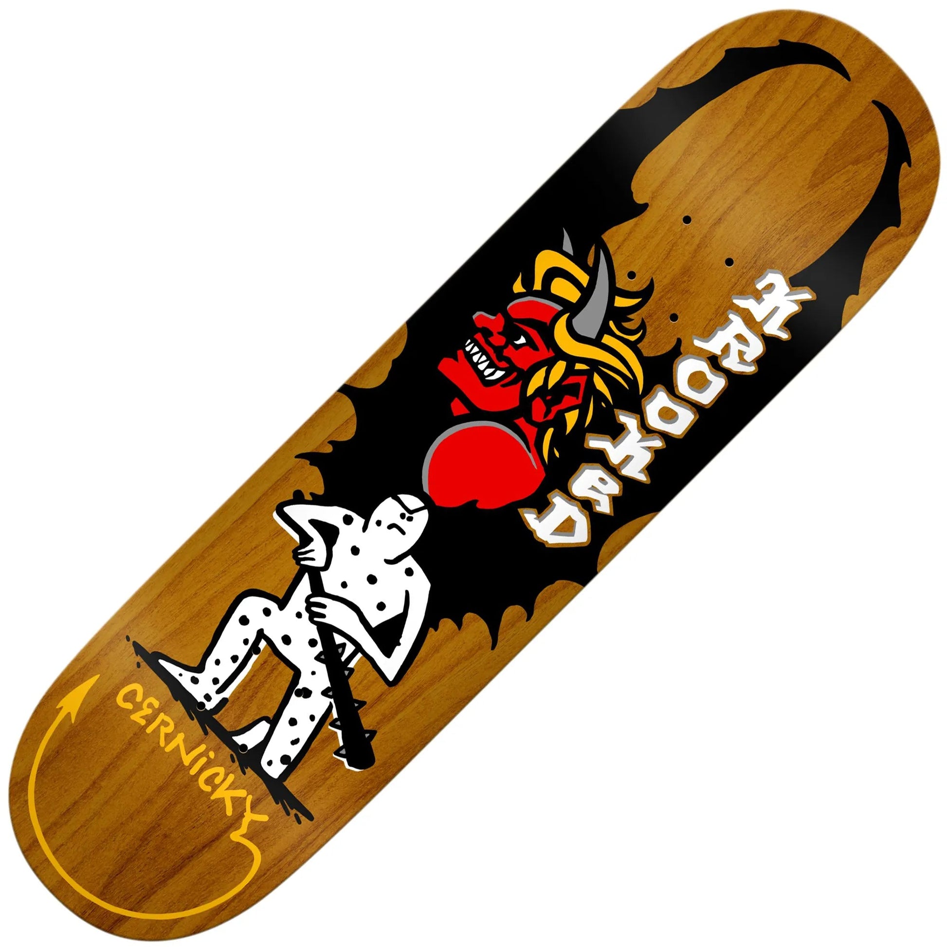 Krooked Cernicky Devil Ed Deck (8.06") - Tiki Room Skateboards - 1