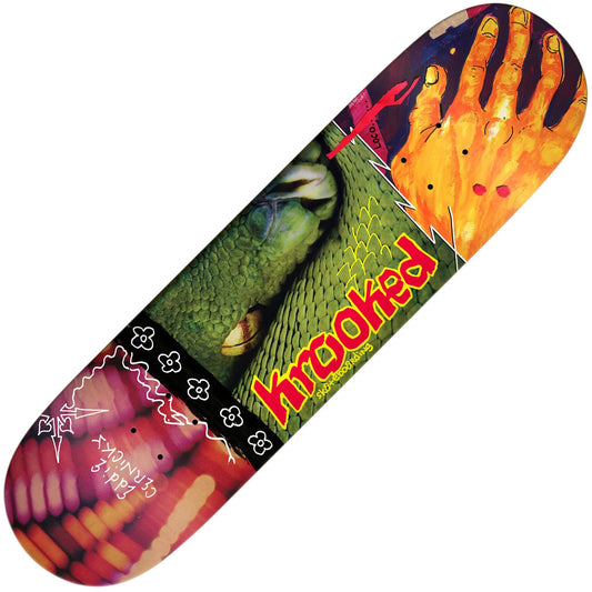 Krooked Cernicky Snake Bite Deck (8.38") - Tiki Room Skateboards - 1