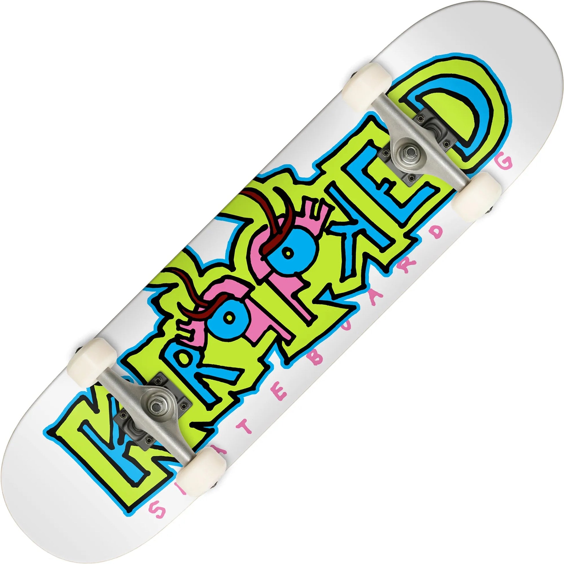 Krooked Eyelashes Complete (7.5") - Tiki Room Skateboards - 1