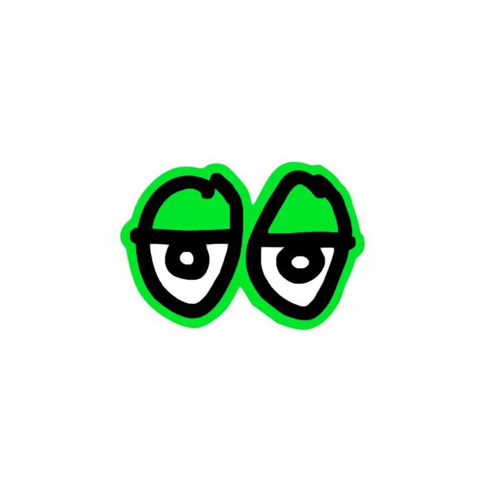Krooked Eyes Di - Cut Small Sticker - Tiki Room Skateboards - 2