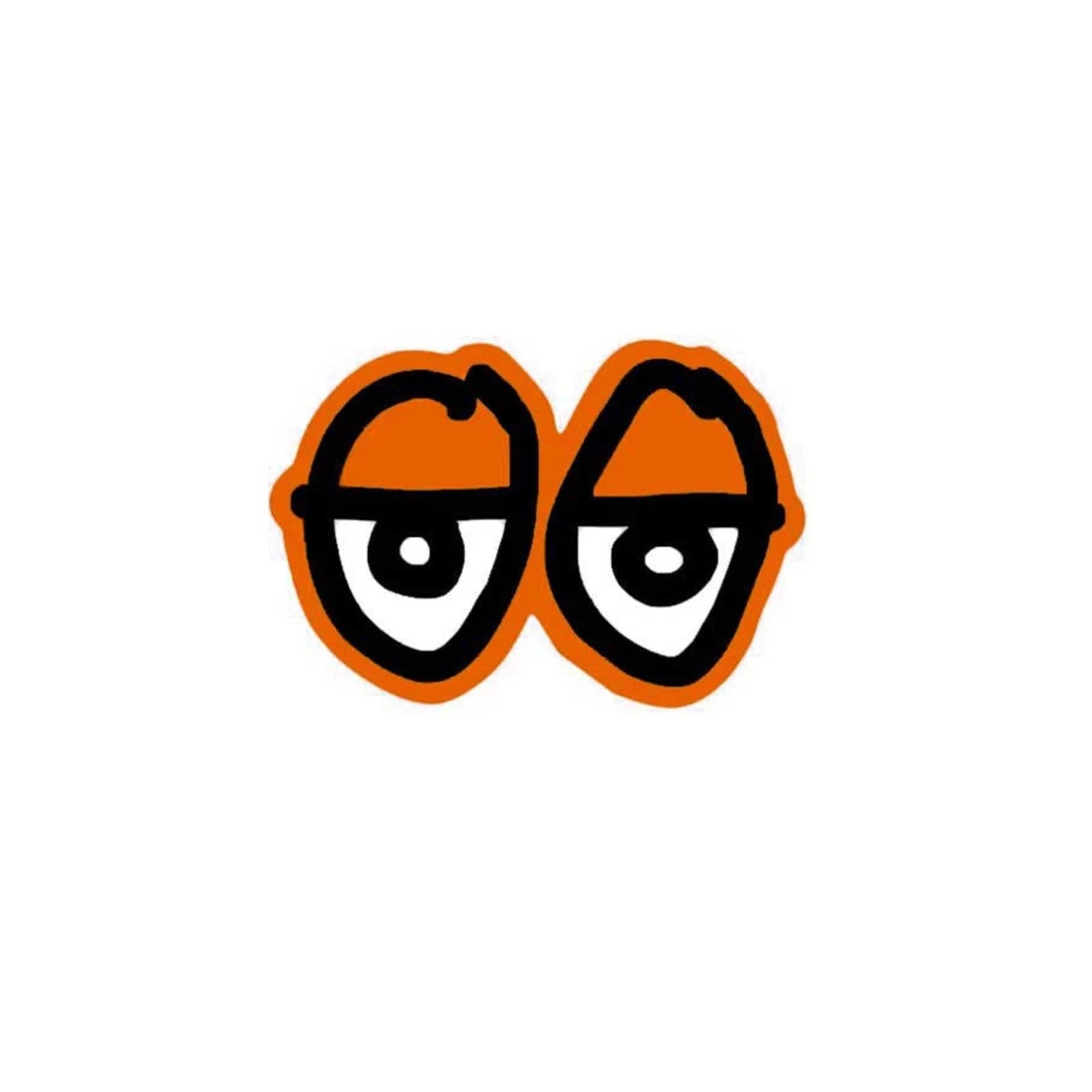 Krooked Eyes Di - Cut Small Sticker - Tiki Room Skateboards - 1