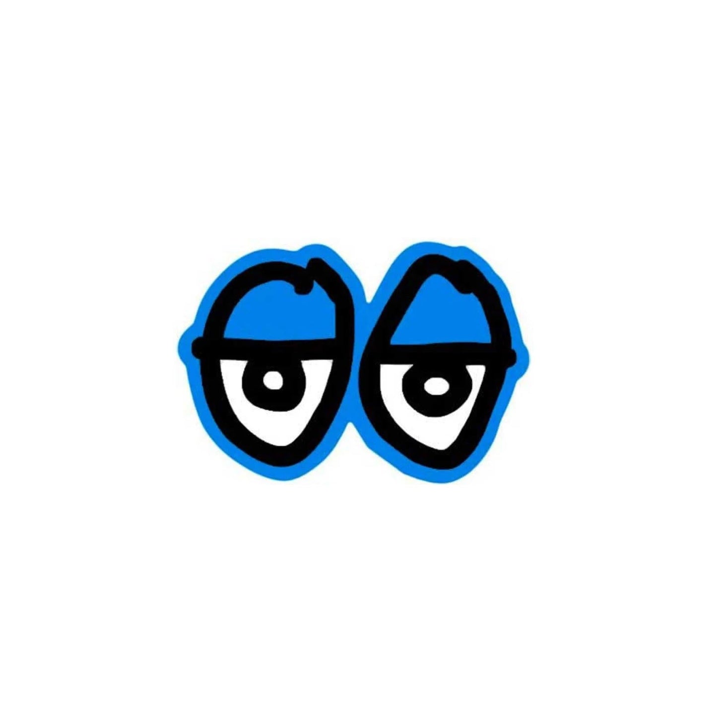 Krooked Eyes Di - Cut Small Sticker - Tiki Room Skateboards - 3