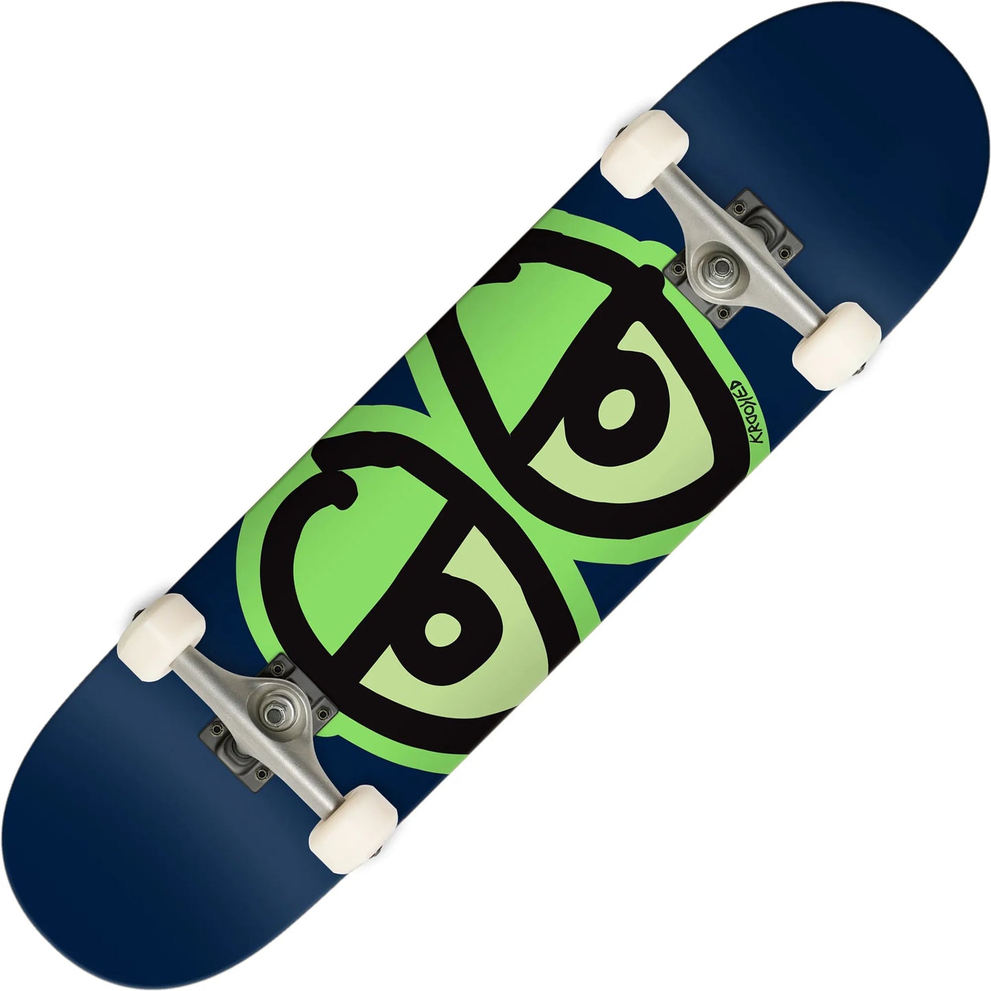 Krooked Glow Eyes Complete (8.25”) - Tiki Room Skateboards - 1