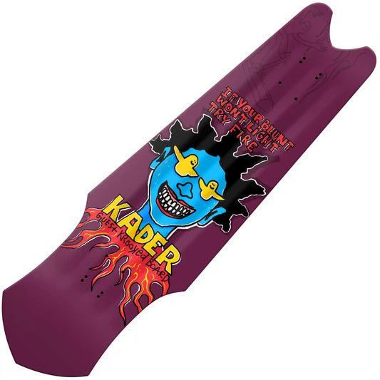 Krooked Kader Guest Tri - Plane Deck (9.75") - Tiki Room Skateboards - 1