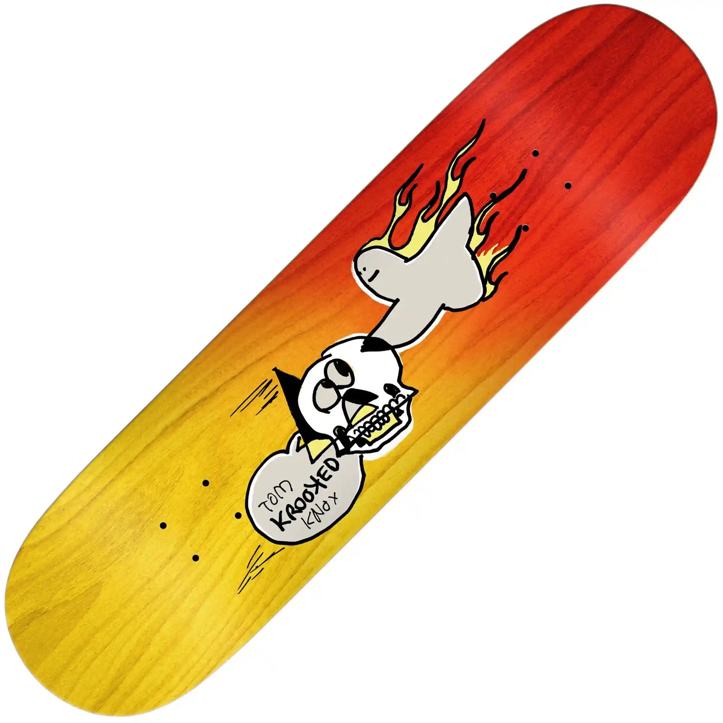 Krooked Knox Burn Bird Deck (8.25") - Tiki Room Skateboards - 1