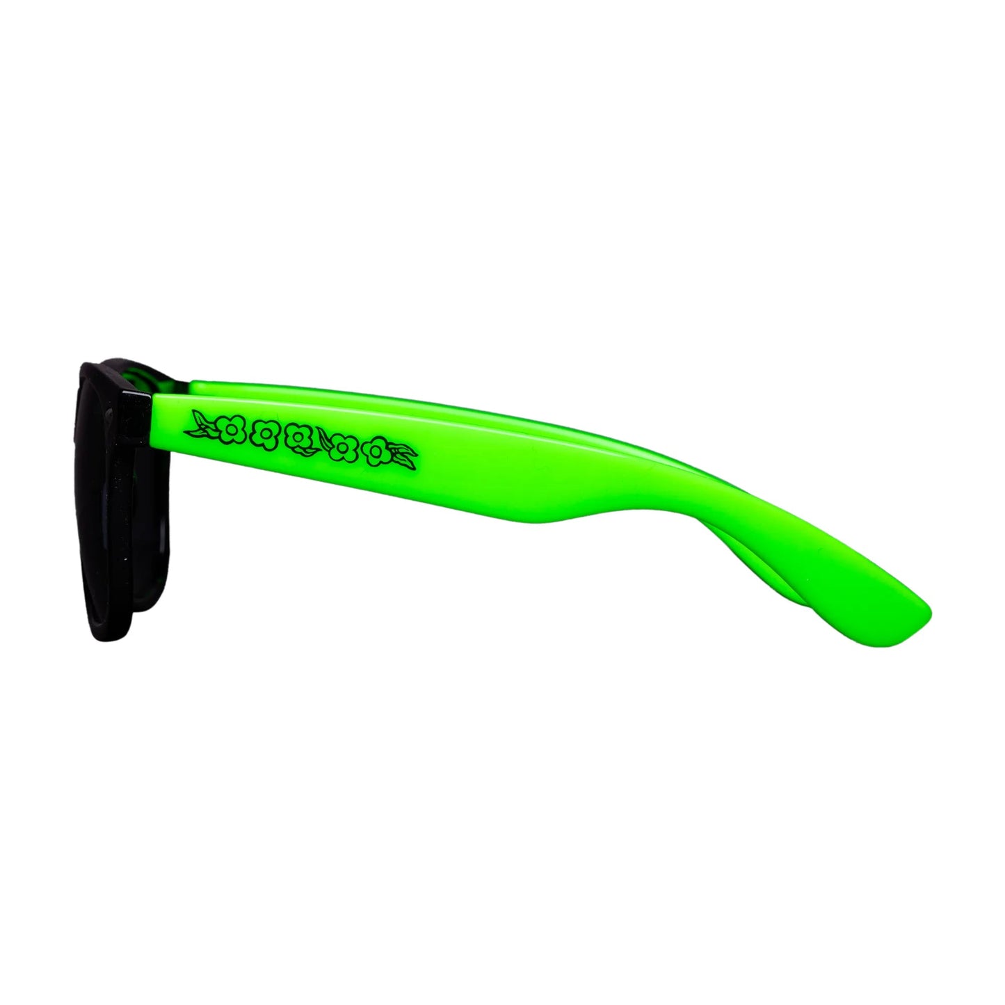 Krooked Krooked Eyes Sunglasses, green/black - Tiki Room Skateboards - 2