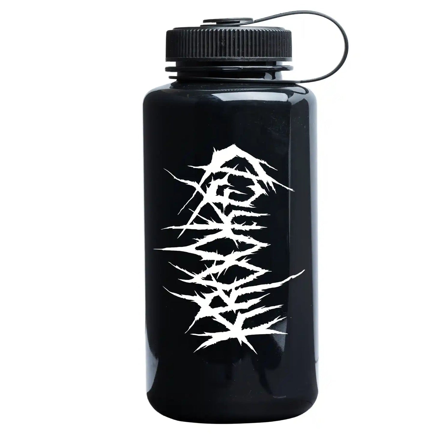 Krooked Necroshmoo Water Bottle, opaque black - Tiki Room Skateboards - 2