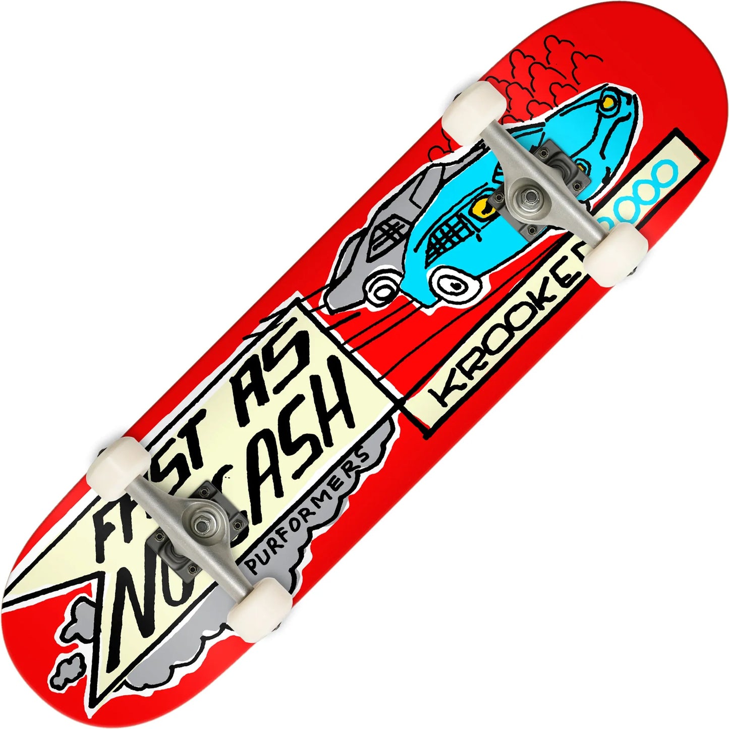 Krooked Racing Complete (8.5") - Tiki Room Skateboards - 1