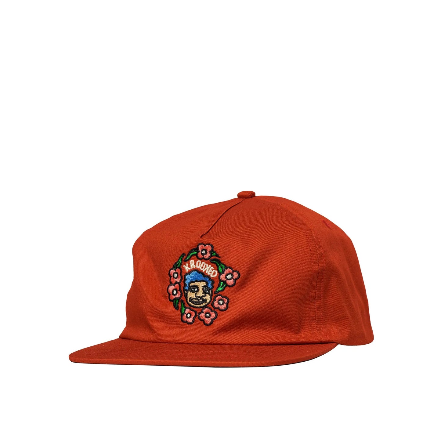 Krooked Sweatpants Redux Snapback, dark red - Tiki Room Skateboards - 1
