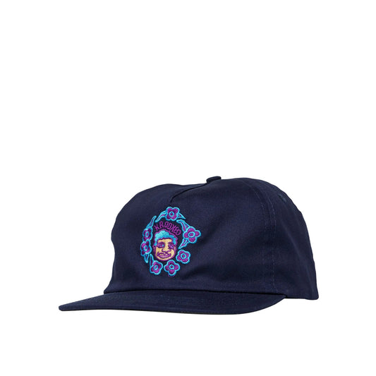 Krooked Sweatpants Redux Snapback, navy - Tiki Room Skateboards - 1