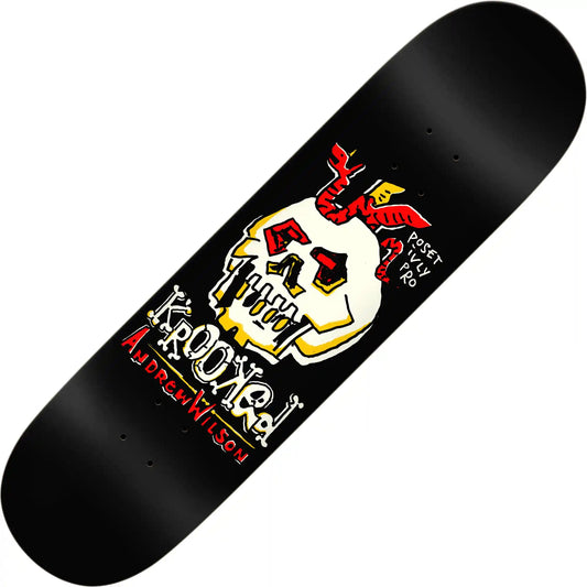 Krooked Wilson Positively Pro Deck (8.5") - Tiki Room Skateboards - 1