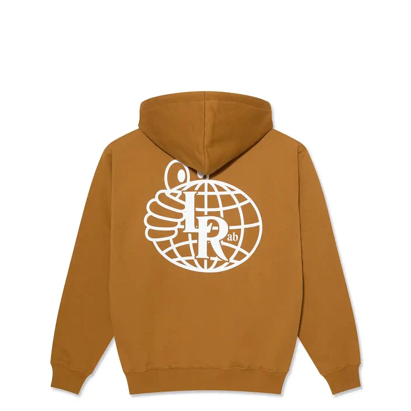 Last Resort AB Atlas Monogram Hoodie, golden brown/white - Tiki Room Skateboards - 1