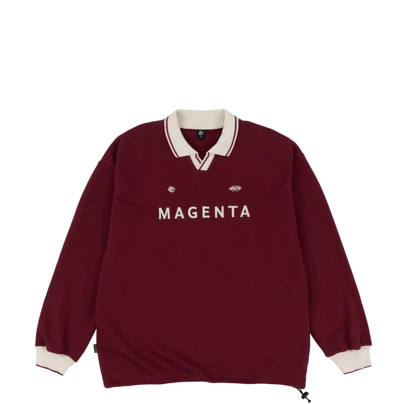 Magenta Rimet Polo, burgundy