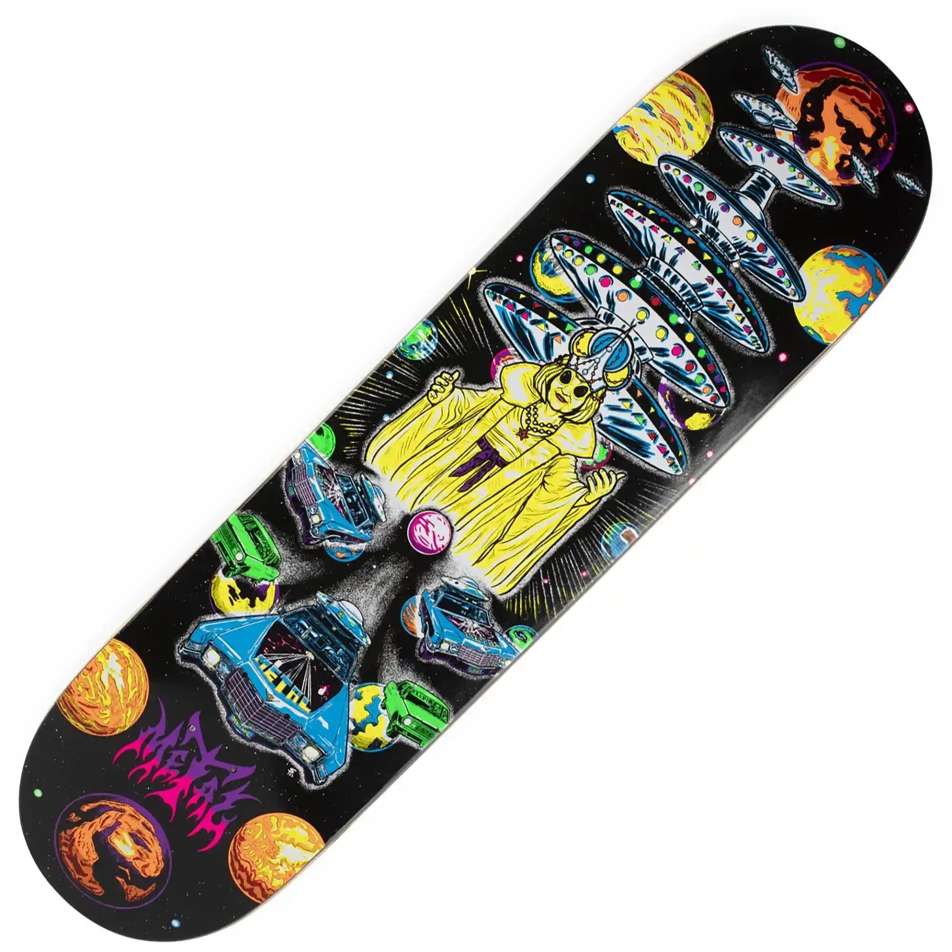 Metal Inauguration Deck (8.5") - Tiki Room Skateboards - 1