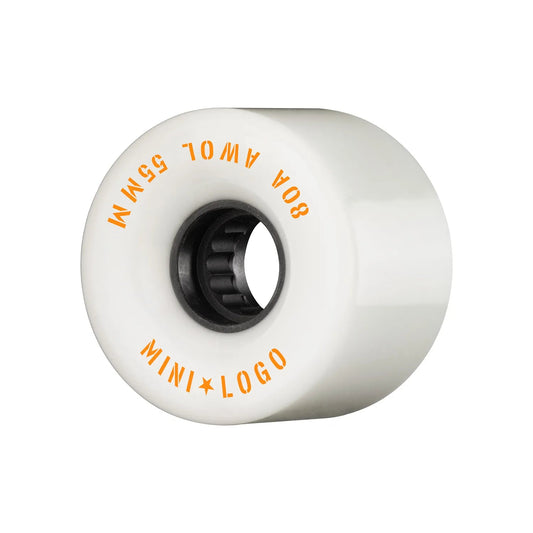 Mini Logo A.W.O.L Wheels 80A, white (55mm) - Tiki Room Skateboards - 1