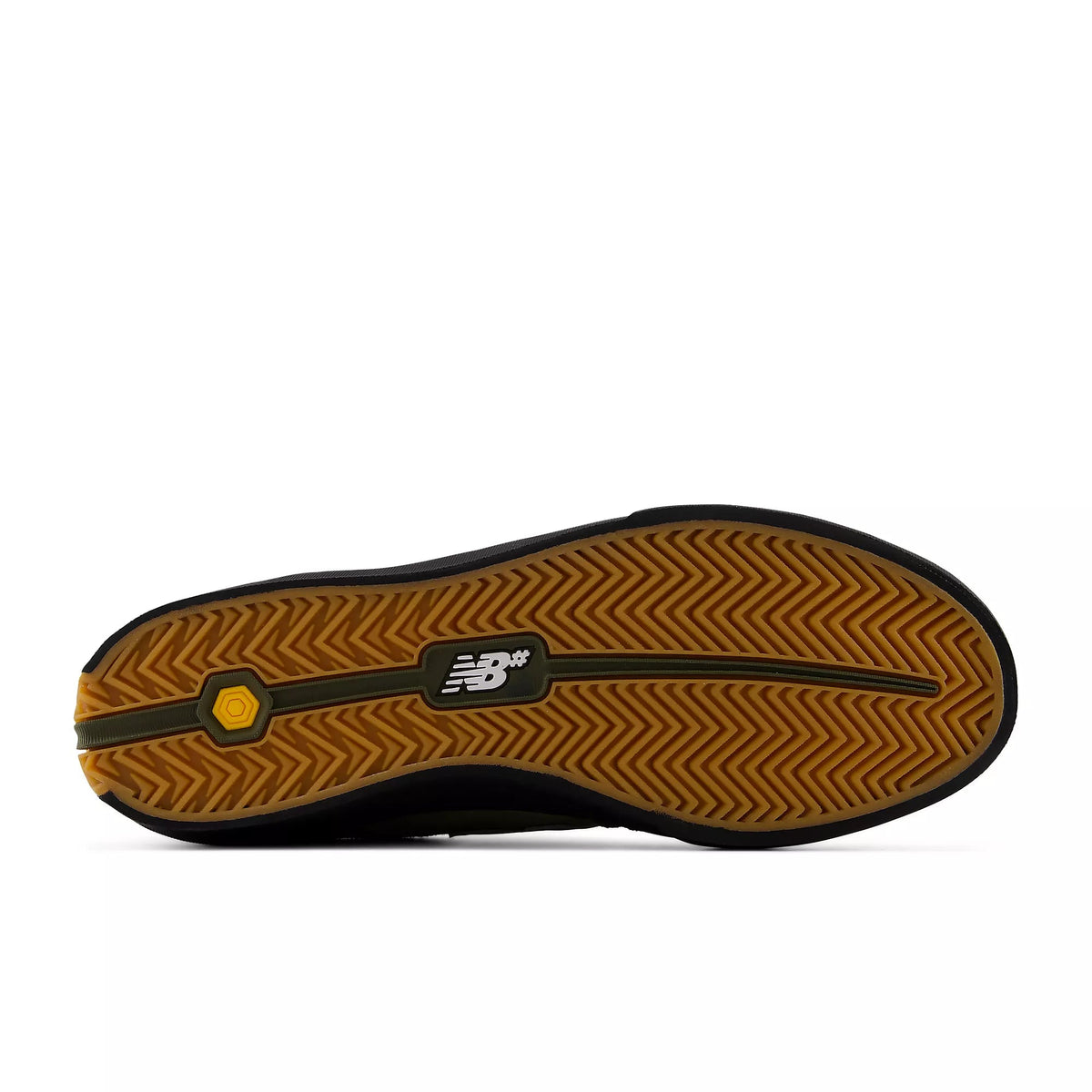 New Balance Numeric 340, dark moss with black - Tiki Room Skateboards - 2