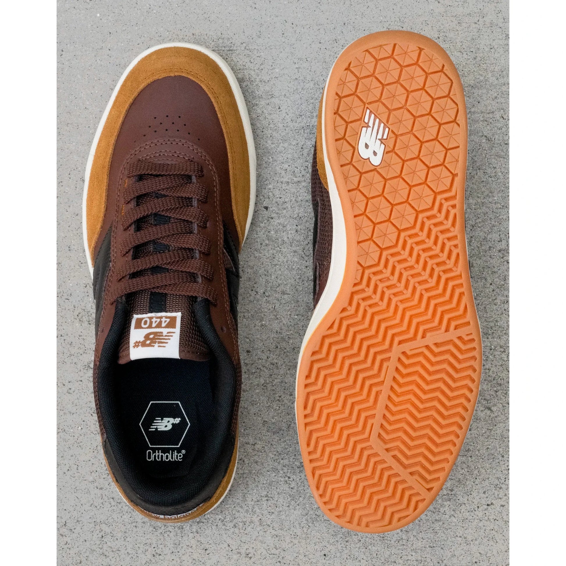 New Balance Numeric 440, brown/black - Tiki Room Skateboards - 5