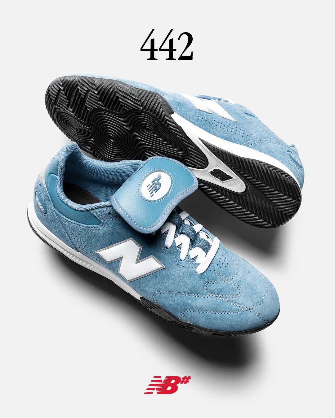 New Balance Numeric 442, blue/white - Tiki Room Skateboards - 4