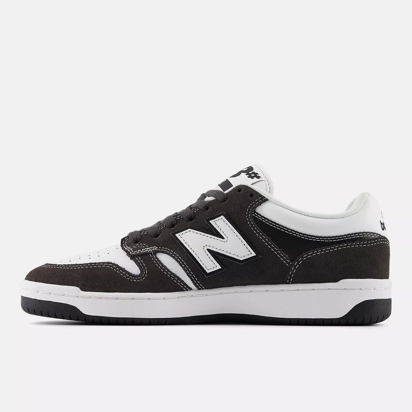 New Balance Numeric 480, black cement with white - Tiki Room Skateboards - 5