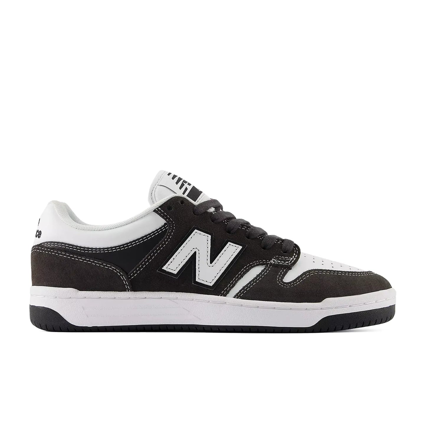 New Balance Numeric 480, black cement with white - Tiki Room Skateboards - 1