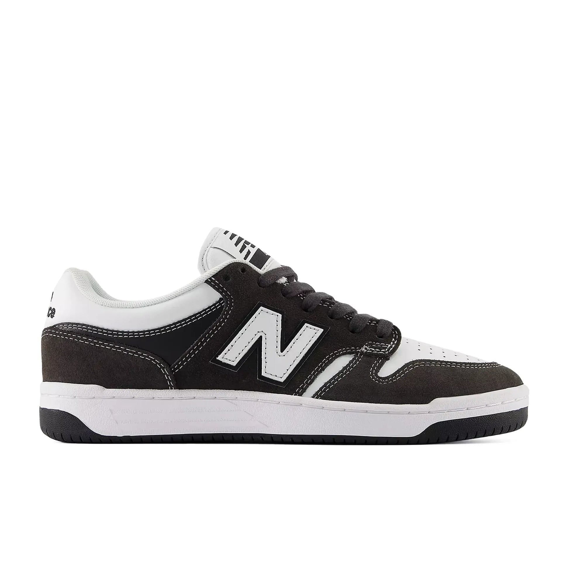 New Balance Numeric 480, black cement with white - Tiki Room Skateboards - 1