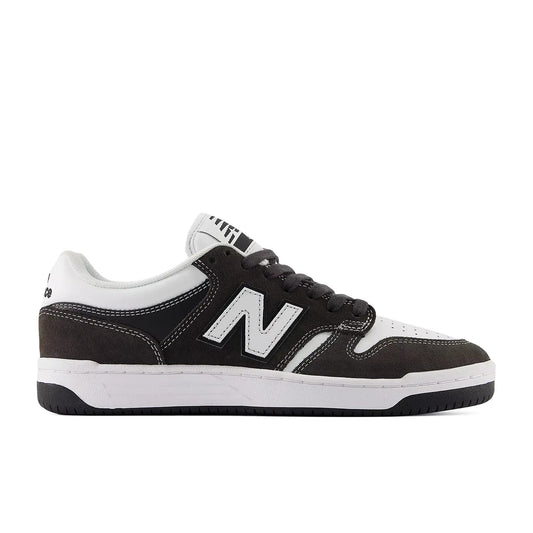 New Balance Numeric 480, black cement with white - Tiki Room Skateboards - 1
