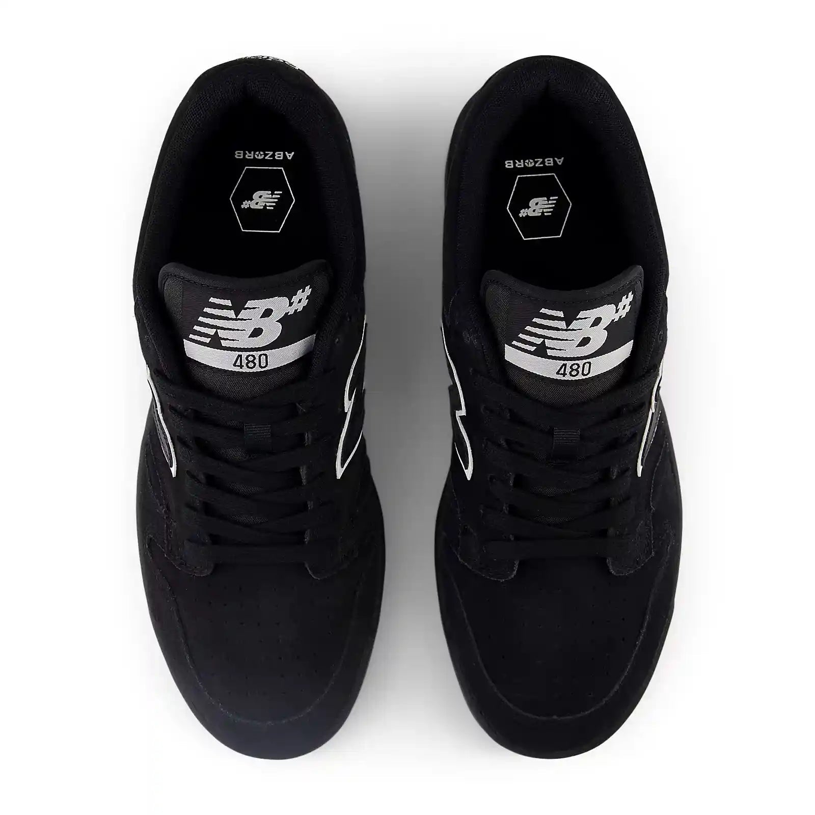 New Balance Numeric 480, black/black - Tiki Room Skateboards - 3