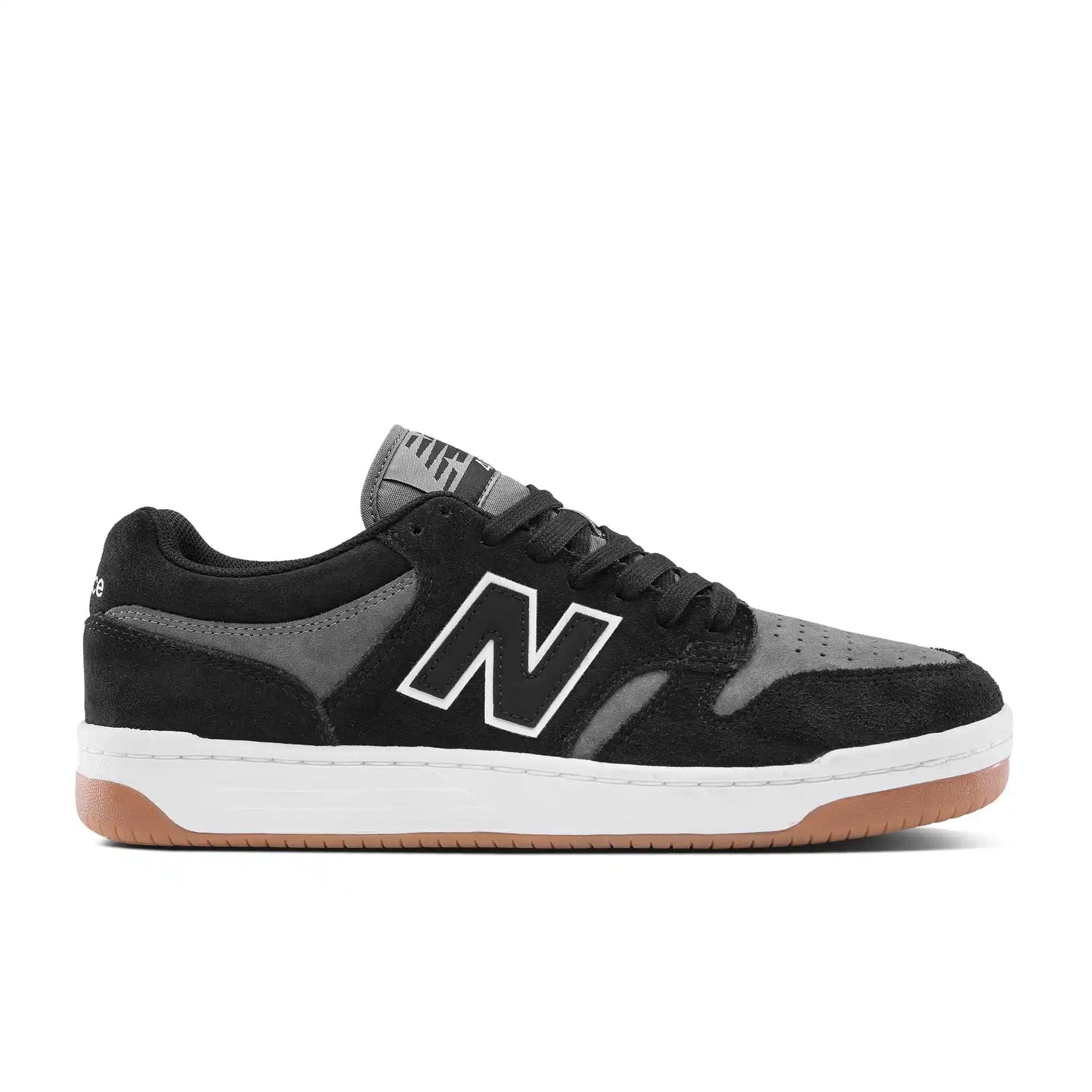 New Balance Numeric 480, black/grey - Tiki Room Skateboards - 1