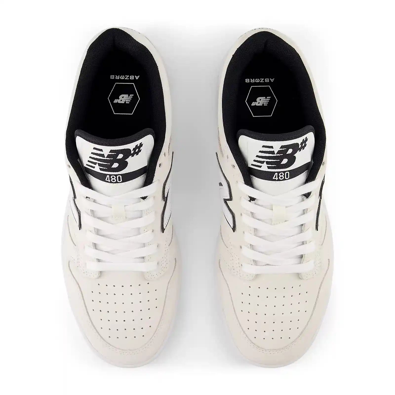 New Balance Numeric 480 cream white cream white 8