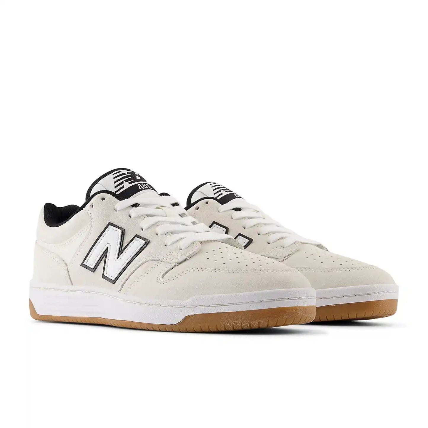 New Balance Numeric 480, cream/white - Tiki Room Skateboards - 2