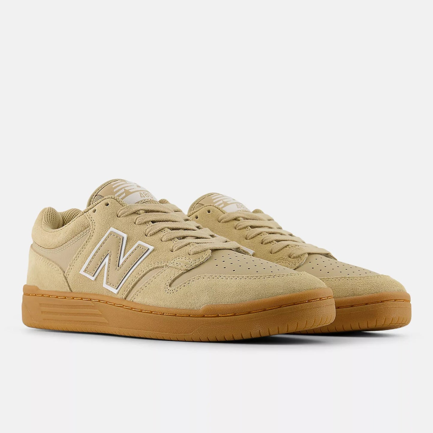 New Balance Numeric 480, tan/gum - Tiki Room Skateboards - 2
