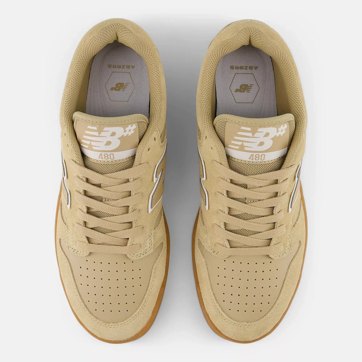 New Balance Numeric 480, tan/gum - Tiki Room Skateboards - 4