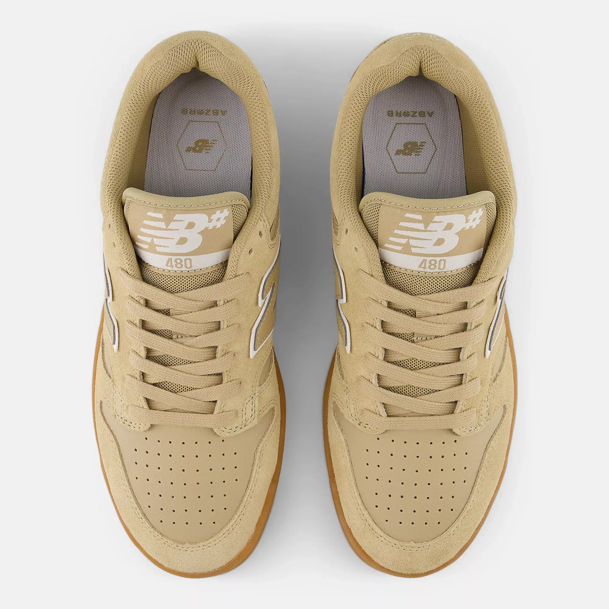 New Balance Numeric 480, tan/gum - Tiki Room Skateboards - 4