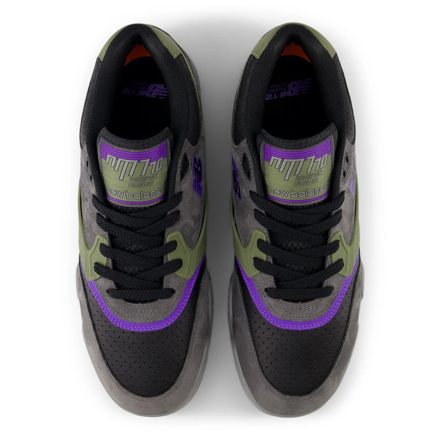 New Balance Numeric 770, grey/olive/purple - Tiki Room Skateboards - 3