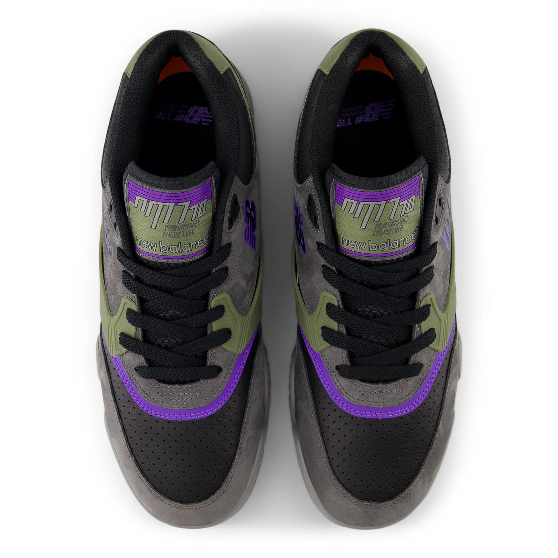 New Balance Numeric 770, grey/olive/purple - Tiki Room Skateboards - 3