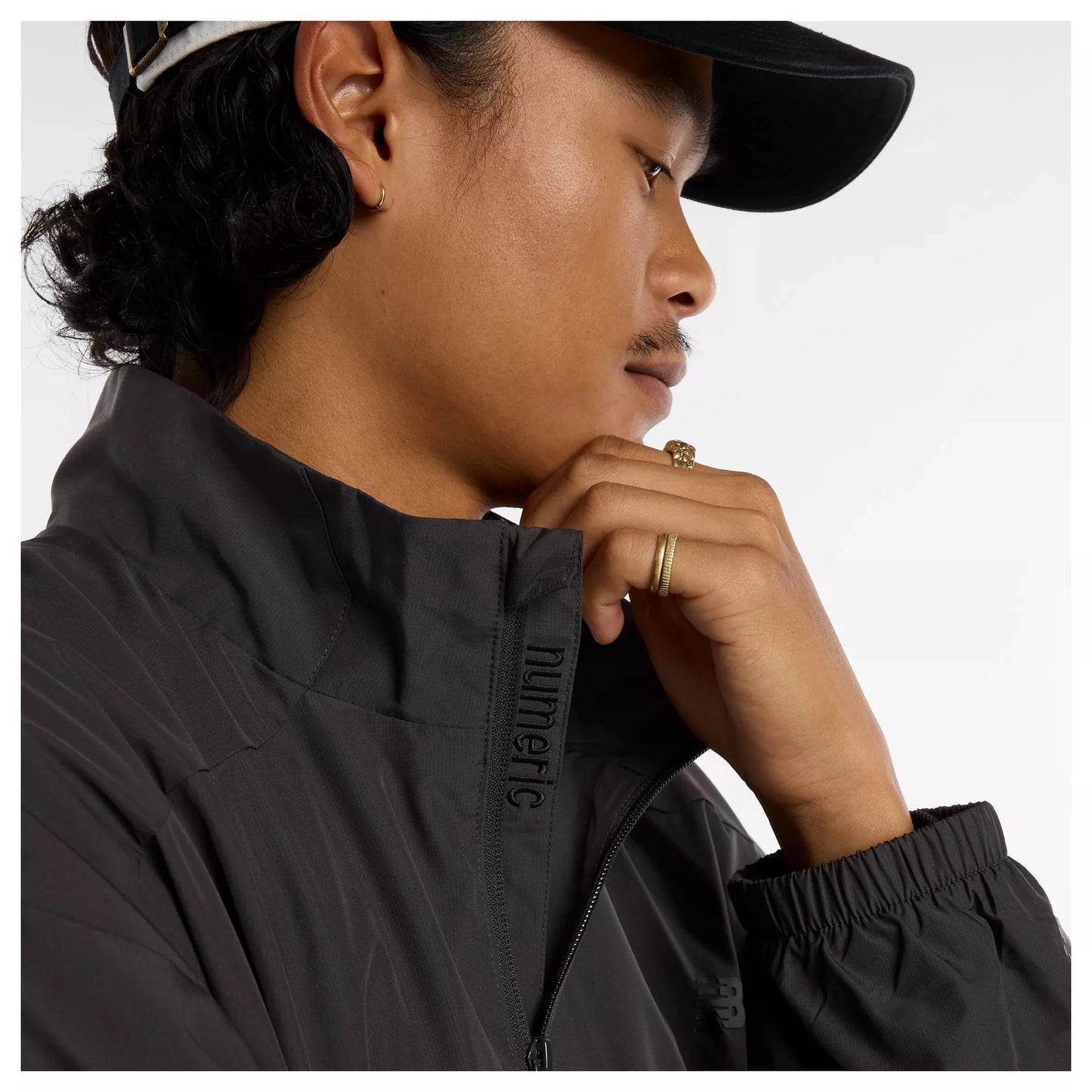 New Balance Numeric Archive Jacket, faded black - Tiki Room Skateboards - 5