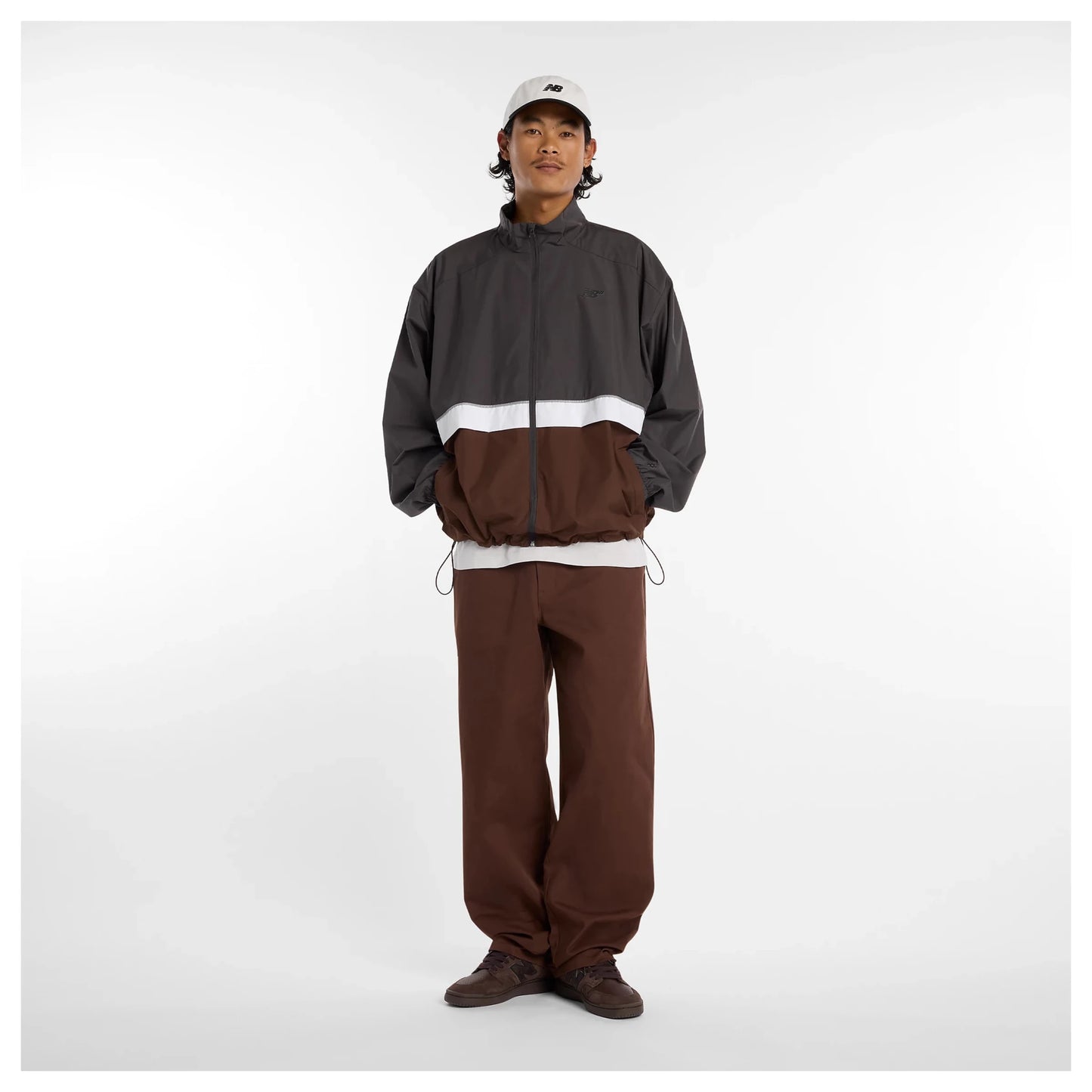 New Balance Numeric Archive Jacket, faded black - Tiki Room Skateboards - 3