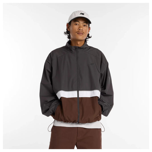 New Balance Numeric Archive Jacket, faded black - Tiki Room Skateboards - 1