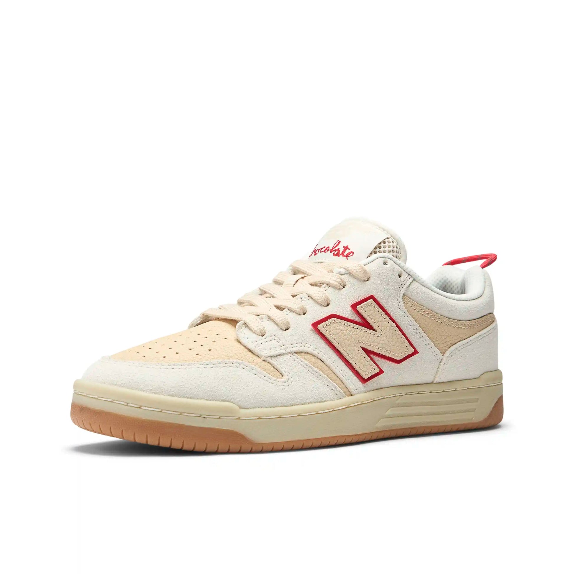 New Balance Numeric Chocolate 30th Anniversary 480 Low, tan/gum *pre - sale Available October 11, 2024 - Tiki Room Skateboards - 9