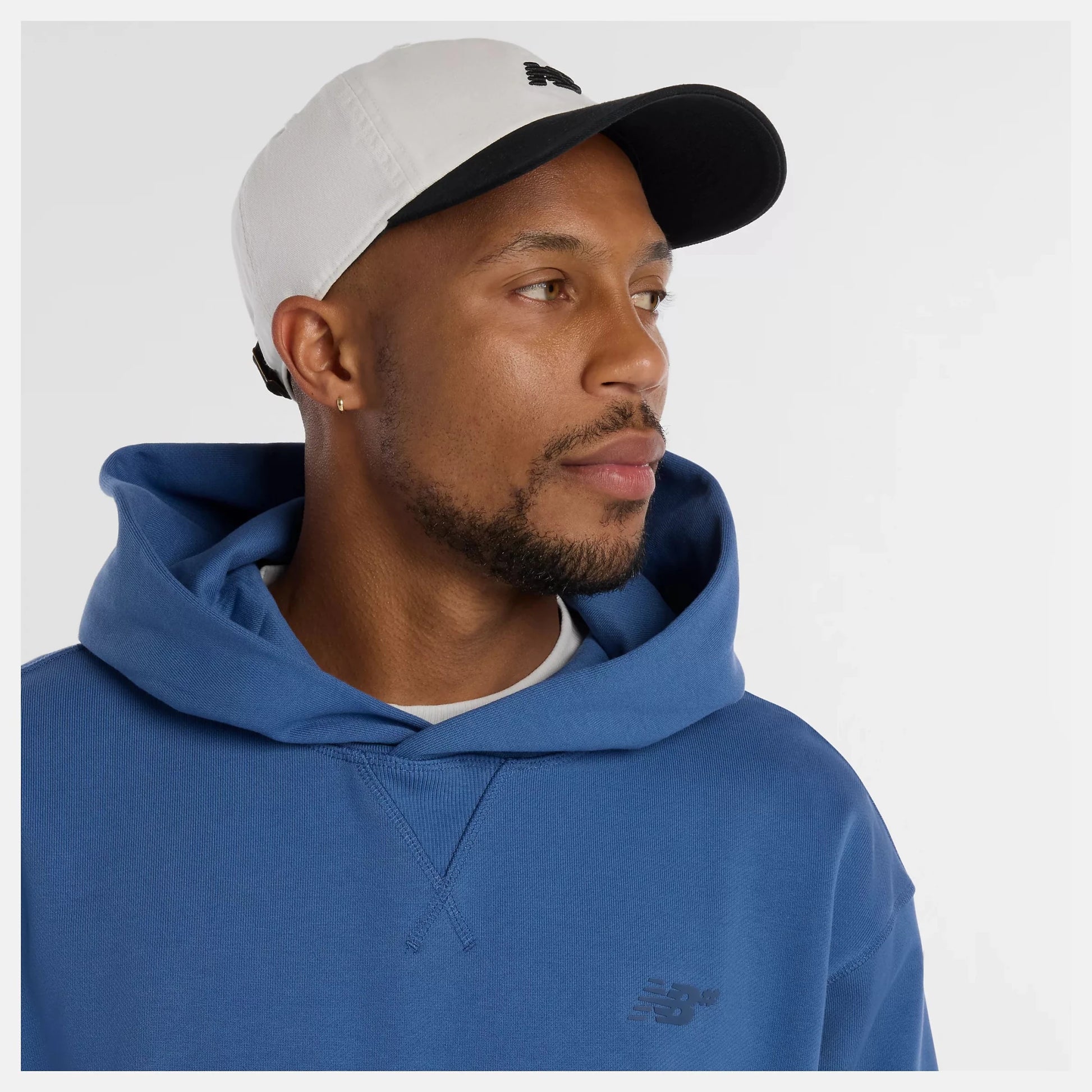 New Balance Numeric French Terry Hoodie, magic blue - Tiki Room Skateboards - 2